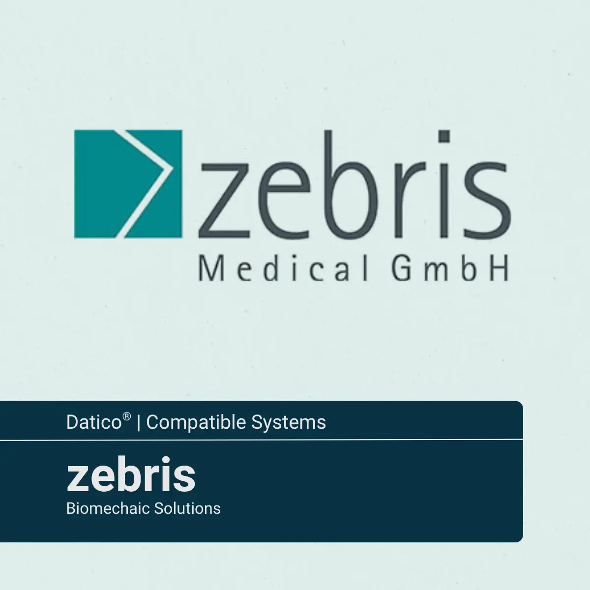 Datico Integration: zebris - Professionelle Ganganalyse & Biomechanik
